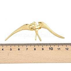 304 Stainless Steel Swallow Cuff Open Ring for Women&nbsp;RJEW-L337-01G