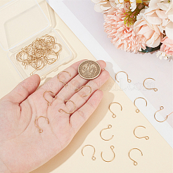 Ion Plating(IP) 304 Stainless Steel Earring Hooks&nbsp;STAS-UN0058-96G