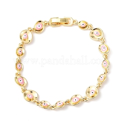 Brass Link Chain Bracelets for Women&nbsp;BJEW-D387-03G