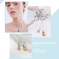 30Pcs Alloy Pendant Rhinestone Settings&nbsp;FIND-AR0001-49