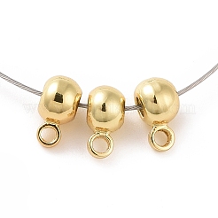 Brass Tube Bails&nbsp;KK-G302-07G-NR