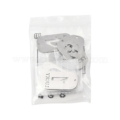 10Pcs 10 Styles 304 Stainless Steel Pendants&nbsp;STAS-FS0002-17G