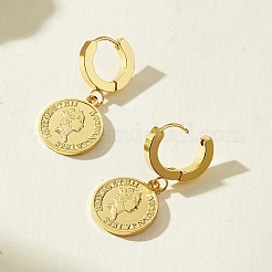201 Stainless Steel Hoop Earrings&nbsp;QX0168