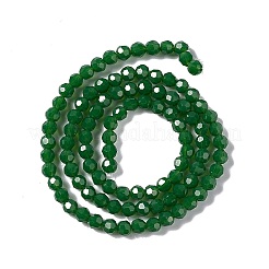 Faceted(32 Facets) Glass Beads Strands&nbsp;EGLA-J042-36A-09