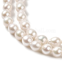 Natural Cultured Freshwater Pearl Beads Strands&nbsp;PEAR-E016-012