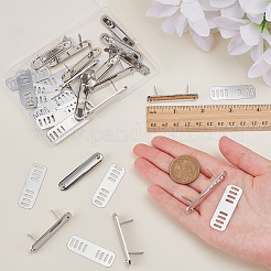 16Pcs Zinc Alloy Long Oval Bag Decorative Clasps&nbsp;PURS-PH0001-35P