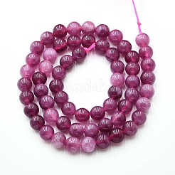 Natural Quartz Beads Strands&nbsp;G-N355-6mm-43