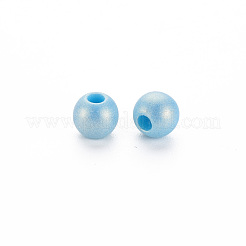 Spray Painted Opaque Acrylic Beads&nbsp;ACRP-S679-C33