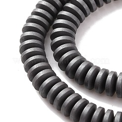 Matte Style Electroplate Non-magnetic Synthetic Hematite Beads Strands&nbsp;X-G-M007-76