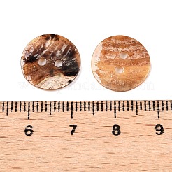 2-Hole Mother of Pearl Buttons&nbsp;SHEL-T012-43E