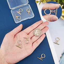 12 Sets Brass Toggle Clasps&nbsp;KK-CN0001-98