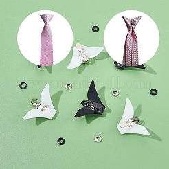 20Pcs 2 Colors Iron Tie Clips&nbsp;FIND-CA0004-02