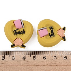 Teachers' Day Themes Silicone Beads&nbsp;SIL-I013-01B