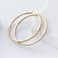 304 Stainless Steel Hoop Earrings&nbsp;WV2834