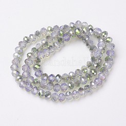 Electroplate Glass Beads Strands&nbsp;LS-EGLA-A034-J8mm-S07