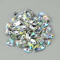 Sew on Rhinestone&nbsp;RESI-WH0034-22C