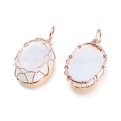 Opalite Pendants&nbsp;G-K305-B04-RG
