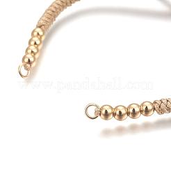 Nylon Cord Braided Bead Bracelets Making&nbsp;X-BJEW-F360-F12