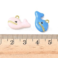 304 Stainless Steel Enamel Pendants&nbsp;STAS-I346-25G-01