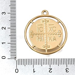304 Stainless Steel Pendants&nbsp;STAS-D391-08G