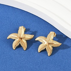 304 Stainless Steel Stud Earrings&nbsp;EJEW-U071-01B-G