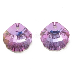 Electroplate Glass Pendants&nbsp;GLAA-A008-06