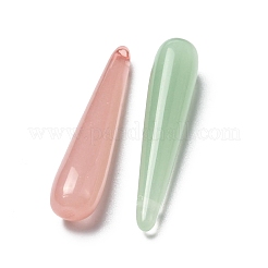Transparent Resin Spike Pendants&nbsp;RESI-D050-08