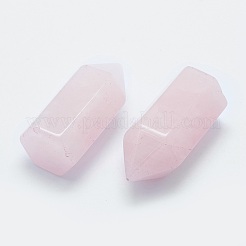 Natural Rose Quartz Pointed Beads&nbsp;G-G760-K20