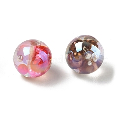 UV Plating Transparent Acrylic Beads&nbsp;AC-CBA6658-02