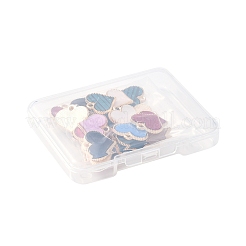 30Pcs Alloy Enamel Charms&nbsp;ENAM-FS0002-68