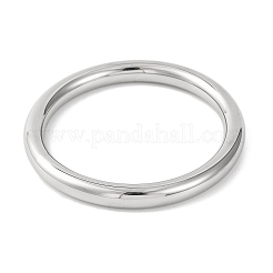 Plain 304 Stainless Steel Bangles for Women&nbsp;BJEW-B104-33C-P