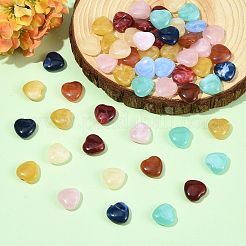 50Pcs Opaque Acrylic Beads&nbsp;MACR-FS0002-49