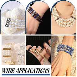 110Pcs 11 Styles Tibetan Style Alloy Multi-Strand Links&nbsp;TIBE-PH0002-59