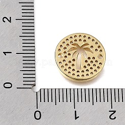 Brass Micro Pave Clear Cubic Zirconia Connector Charms&nbsp;CU-CBAA556-04C
