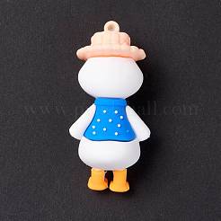PVC Cartoon Duck Doll Pendants&nbsp;KY-C008-08