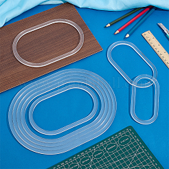 8Pcs Acrylic Template&nbsp;DIY-PH0036-13