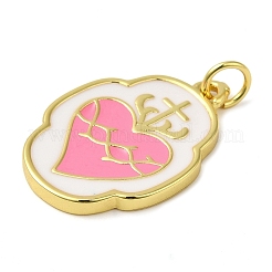 Rack Plating Brass pendants&nbsp;KK-M271-02G