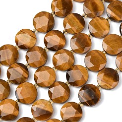 Natural Tiger Eye Beads Strands&nbsp;G-L654-N02-01