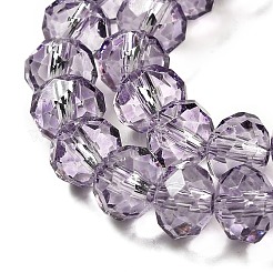 Transparent Baking Paint Glass Beads Strands&nbsp;DGLA-A034-T8mm-D07