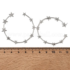 Brass Stud Earrings for Women&nbsp;KK-CBA3EDE-11P
