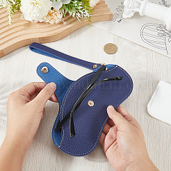 1Pc Imitation Leather Glasses Cases&nbsp;AJEW-CN0006-12A