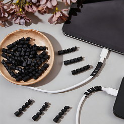 30Pcs TPR Spiral Cable Protectors&nbsp;AJEW-CP0012-17