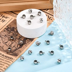 Tarnish Resistant Rondelle 304 Stainless Steel Tube Bails&nbsp;STAS-N037-01