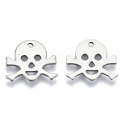 Non-Tarnish Halloween 201 Stainless Steel Charms&nbsp;STAS-R116-066