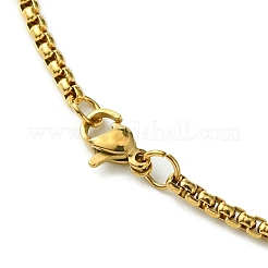 Stainless Steel Pendant Necklaces&nbsp;NJEW-L117-01G