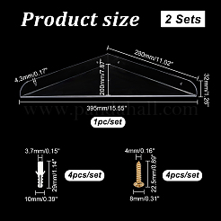 Plastic Shower Gel Bottle Holder&nbsp;AJEW-WH0348-89