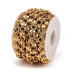 304 Stainless Steel Twist Ring Link Chains&nbsp;CHS-P025-04A-G