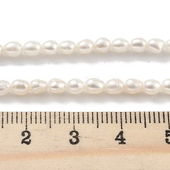 Natural Cultured Freshwater Pearl Beads Strands&nbsp;PEAR-P062-03C