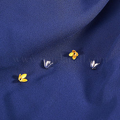 4-Petal Iron Flower Bead Caps&nbsp;IFIN-CJ0001-20