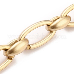 Handmade Opaque Spray Painted Acrylic Cable Chains&nbsp;AJEW-JB00798-01